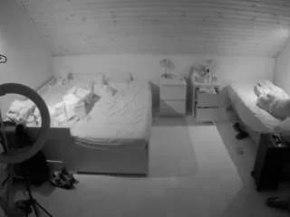 Freechat voyeurcam-julmodels-greybed-3 on CamSoda