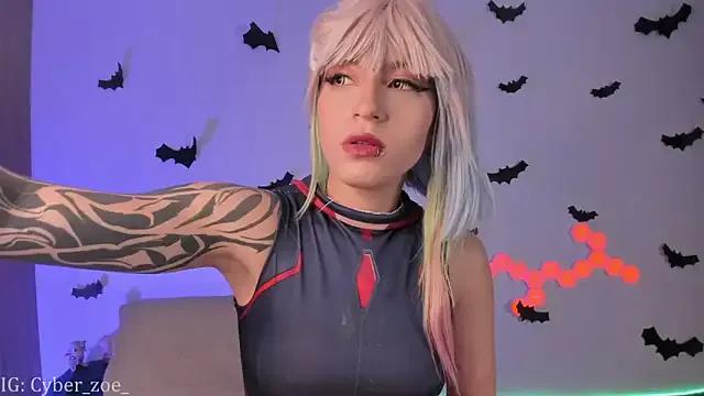 StripChat cyberzoe is Private cyberzoe — messy facial show