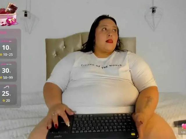 Freechat suggarbbw on BongaCams