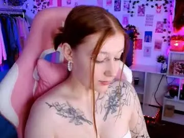 ayla_hill —  Inked Inferno: The Redhead Next Door  - Goal: i finger my pussy and put domi vibrator on clit [442 tokens left] #redhead #shy #squirt #anal #new