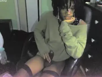 hotcocoajojo — first time cam! shy femboy with big cock - Goal: cum! [350 tokens left] #femboy #sissyslut #bbc #ebony