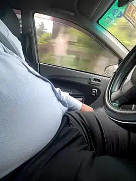 Uber-driver-dam — nude back seet and cum