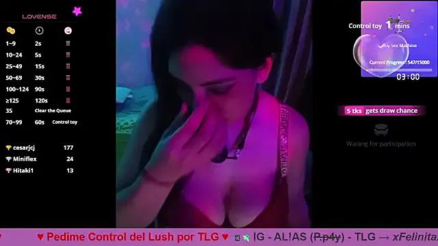 xfelinitax — Mordaza + Saliva en las tetas